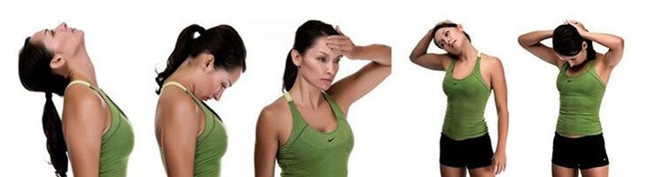 exercises for the neck in osteochondrosis